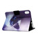 iPad 10th Gen 10.9 2022 Electric Pressed Colored Drawing Smart Leather Tablet Case - Blue Eyed Cat