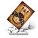 iPad 10th Gen 10.9 2022 Electric Pressed Colored Drawing Smart Leather Tablet Case - Dog