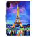 iPad 10th Gen 10.9 2022 Electric Pressed Colored Drawing Smart Leather Tablet Case - Eiffel Tower