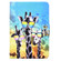 iPad 10th Gen 10.9 2022 Electric Pressed Colored Drawing Smart Leather Tablet Case - Glasses Giraffe