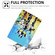 iPad 10th Gen 10.9 2022 Electric Pressed Colored Drawing Smart Leather Tablet Case - Glasses Giraffe
