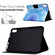 iPad 10th Gen 10.9 2022 Electric Pressed Colored Drawing Smart Leather Tablet Case - Green Flower