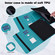 iPad 10th Gen 10.9 2022 Embossed Butterfly Leather Tablet Case - Blue