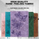 iPad 10th Gen 10.9 2022 Embossed Butterfly Leather Tablet Case - Blue