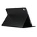 iPad 10th Gen 10.9 2022 ENKAY PC Back Cover Smart Leather Tablet Case with Pen Slot & Holder - Black