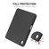 iPad 10th Gen 10.9 2022 ENKAY TPU Back Cover Smart Leather Stand Tablet Case with Pen Slot - Black
