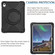iPad 10th Gen 10.9 2022 EVA + PC Tablet Protective Case with 360 Rotating Bracket - Black+Black