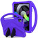 iPad 10th Gen 10.9 2022 EVA Anti Falling Tablet Protective Case with Holder - Purple