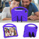 iPad 10th Gen 10.9 2022 EVA Anti Falling Tablet Protective Case with Holder - Purple