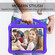 iPad 10th Gen 10.9 2022 EVA Anti Falling Tablet Protective Case with Holder - Purple