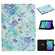 iPad 10th Gen 10.9 2022 Flower Pattern Flip Leather Smart Tablet Case - Purple Flower
