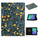 iPad 10th Gen 10.9 2022 Flower Pattern Flip Leather Smart Tablet Case - Yellow Fruit