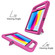 iPad 10th Gen 10.9 2022 Handle Portable EVA Shockproof Tablet Case - Rose Red