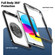 iPad 10th Gen 10.9 2022 Honeycomb Hand Grip Turntable Stand Tablet Case - Transparent