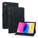 iPad 10th Gen 10.9 2022 Lily Embossed Leather Smart Tablet Case - Black iPad 10th Gen 10.9 2022 Lily Embossed Leather Smart Tablet Case - Black