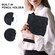 iPad 10th Gen 10.9 2022 Lily Embossed Leather Smart Tablet Case - Black iPad 10th Gen 10.9 2022 Lily Embossed Leather Smart Tablet Case - Black