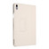 iPad 10th Gen 10.9 2022 Litchi Texture Leather Smart Tablet Case with Holder - White