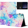 iPad 10th Gen 10.9 2022 Marble Litchi Leather Smart Tablet Case - Purple Blue
