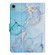 iPad 10th Gen 10.9 2022 Marble Pattern Leather Smart Tablet Case - Blue