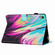 iPad 10th Gen 10.9 2022 Marble Pattern Stitching Smart Leather Tablet Case - Rose Blue
