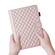 iPad 10th Gen 10.9 2022 Rhombus Lattice Leather Smart Tablet Case - Rose Gold