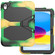 iPad 10th Gen 10.9 2022 Rugged Silicone Hard PC Tablet Case with Holder - Camouflage