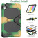 iPad 10th Gen 10.9 2022 Rugged Silicone Hard PC Tablet Case with Holder - Camouflage