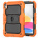 iPad 10th Gen 10.9 2022 Shockproof Silicone + PC Protective Tablet Case - Black + Orange