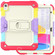 iPad 10th Gen 10.9 2022 Shockproof Silicone + PC Protective Tablet Case - Camouflage Red
