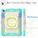 iPad 10th Gen 10.9 2022 Silicone + PC Bracelet Holder Tablet Case - Bright Green