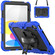 iPad 10th Gen 10.9 2022 Silicone + PC Full Body Protection Tablet Case - Black + Dark Blue