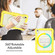iPad 10th Gen 10.9 2022 Silicone + PC Full Body Protection Tablet Case - Yellow