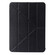 iPad 10th Gen 10.9 2022 Silk Texture Horizontal Deformation Flip Tablet Leather Case with Holder - Black iPad 10th Gen 10.9 2022 Silk Texture Horizontal Deformation Flip Tablet Leather Case with Holder - Black