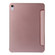iPad 10th Gen 10.9 2022 Silk Texture Three-fold Horizontal Flip Leather Tablet Case - Rose Gold