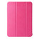 iPad 10th Gen 10.9 2022 Silk Texture Three-fold Horizontal Flip Leather Tablet Case - Rose Red