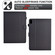 iPad 10th Gen 10.9 2022 Solid Color Fiber Texture Smart Tablet Leather Case - Black iPad 10th Gen 10.9 2022 Solid Color Fiber Texture Smart Tablet Leather Case - Black