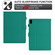 iPad 10th Gen 10.9 2022 Solid Color Fiber Texture Smart Tablet Leather Case - Lake Green