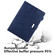 iPad 10th Gen 10.9 2022 Solid Color Small Metal Buckle Leather Smart Tablet Case - Royal Blue