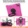 iPad 10th Gen 10.9 2022 Spider King Silicone Protective Tablet Case - Rose Red
