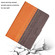 iPad 10th Gen 10.9 2022 Stitching Solid Color Flip Leather Smart Tablet Case - Orange