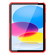 iPad 10th Gen 10.9 2022 Tire Texture TPU + PC Tablet Case with Holder - Red