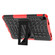 iPad 10th Gen 10.9 2022 Tire Texture TPU + PC Tablet Case with Holder - Red