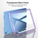 iPad 10th Gen 10.9 2022 Transparent Acrylic Tablet Case - Blue