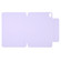 iPad 10th Gen 10.9 2022 Y-Shape Double-sided Clip Magnetic Smart Tablet Case - Purple