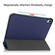 Solid Color Custer Texture Leather Tablet Case iPad 10th Gen 10.9 2022 - Blue