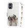 Motorola Edge 2024 3D Colored Horizontal Flip Leather Phone Case - Pug