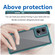 Motorola Edge 2024 Colorful Series Acrylic Hybrid TPU Phone Case - Transparent Blue