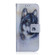 Motorola Edge 2024 Coloured Drawing Flip Leather Phone Case - White Wolf