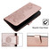 Motorola Edge 5G 2024 Datura Flower Embossed Flip Leather Phone Case - Rose Gold