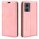 Motorola Edge 5G 2024 Retro-skin Magnetic Suction Leather Phone Case - Pink